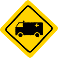 Presencia de vehículo extraño (ambulancia)